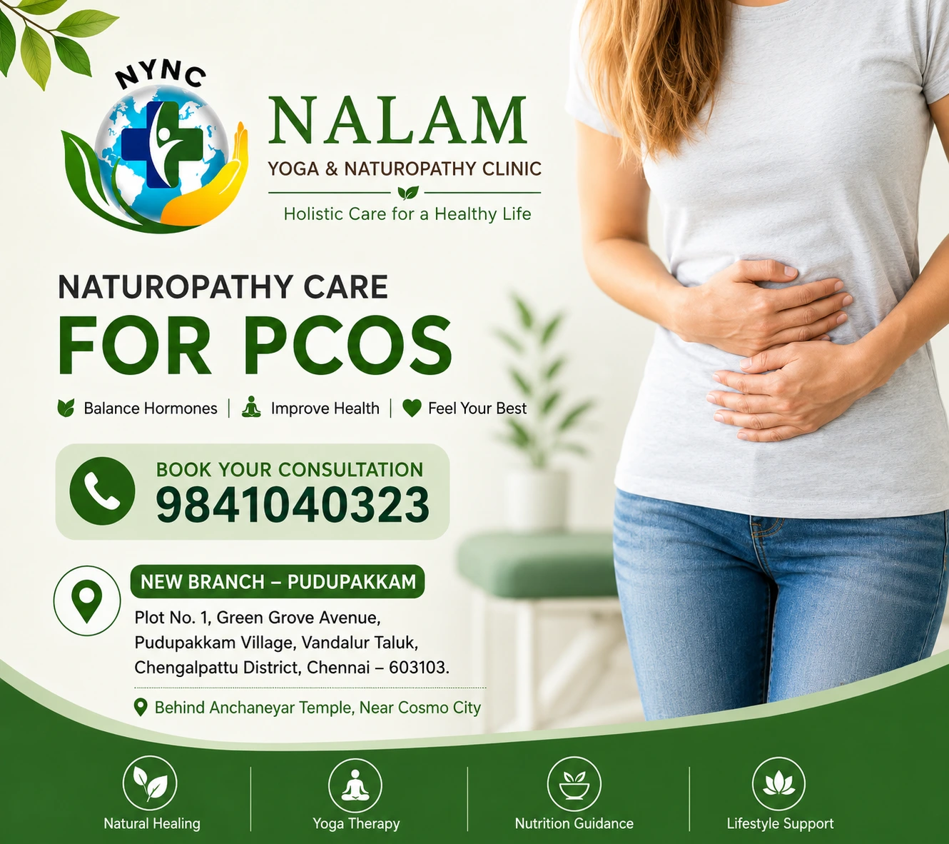 Naturopathy & Lifestyle support for PCOS