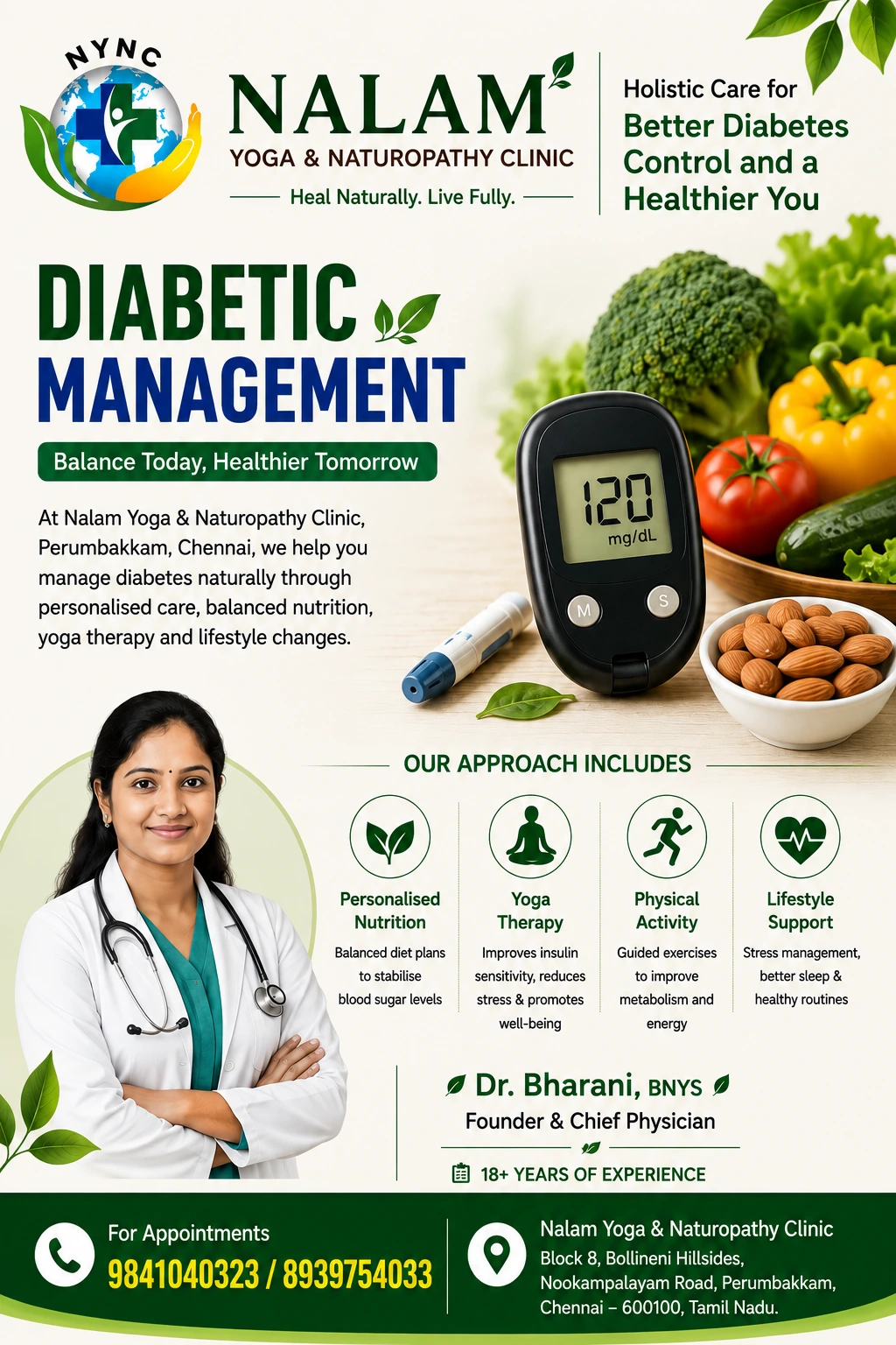 Naturopathy Treatment for Diabetes in Chennai