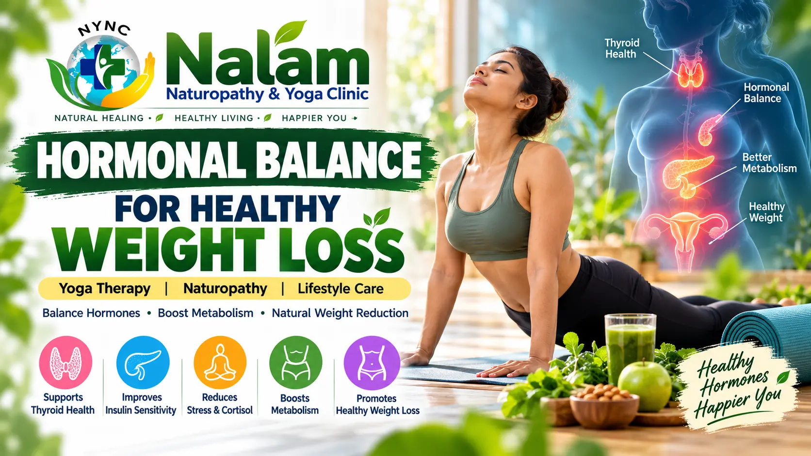 Yoga Class for Weight Reduction and Hormonal Imbalance
