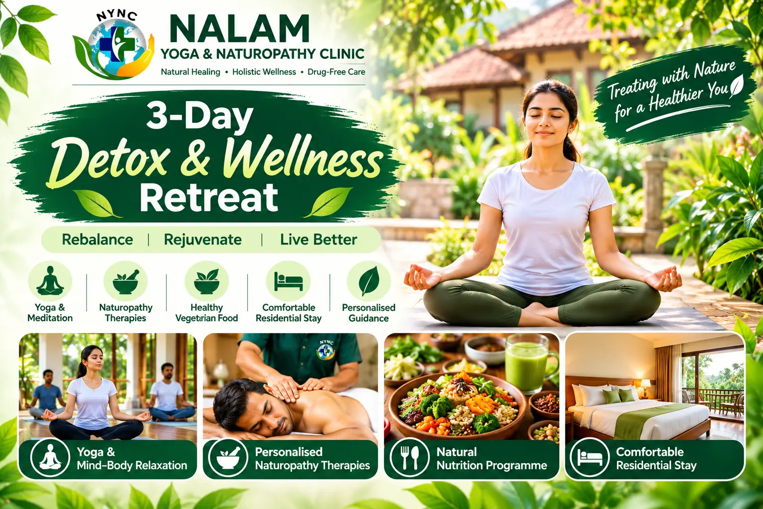 3-Day Detox & Wellness Retreat